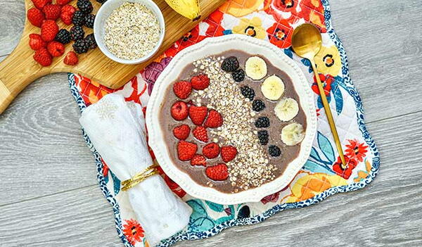 Vegan Acai Berry Smoothie Bowl Vegan Acai Berry Smoothie Bowl