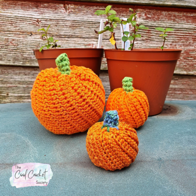 Swirled Pumpkin Crochet Pattern