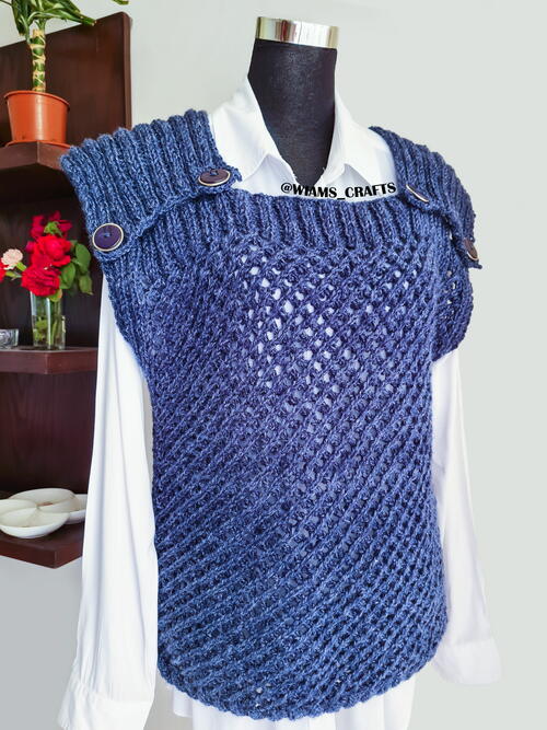 Mesh Pattern Vest Mesh Pattern Vest