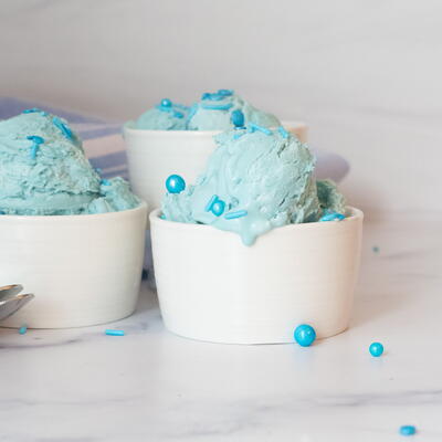 No-churn Blue Ice Cream Recipe
