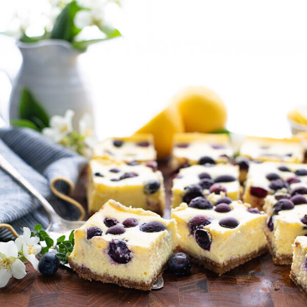 Blueberry Cheesecake Bars Blueberry Cheesecake Bars