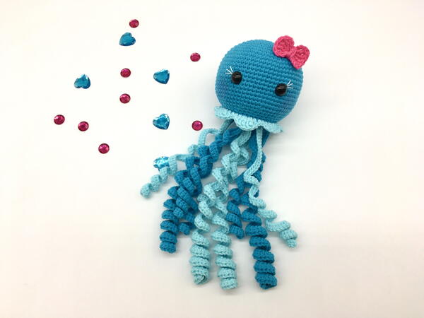 Free Amigurumi Jellyfish Crochet Pattern Free Amigurumi Jellyfish Crochet Pattern