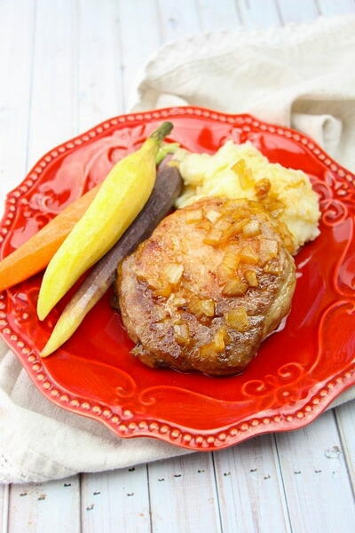 Maple Glazed Baked Pork Chops Maple Glazed Baked Pork Chops