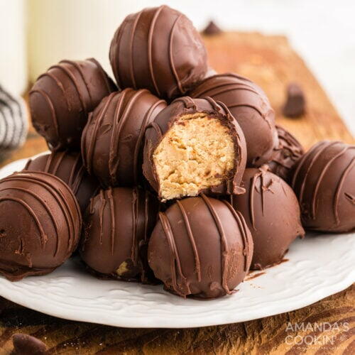 Chocolate Peanut Butter Balls Chocolate Peanut Butter Balls
