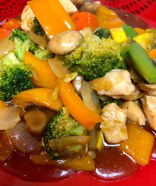 Chicken Stir Fry With Vegetables Chicken Stir Fry With Vegetables