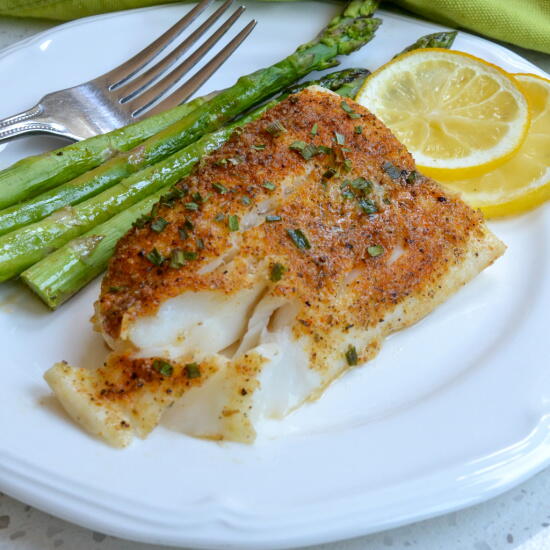 Lemon Pepper Baked Cod Lemon Pepper Baked Cod