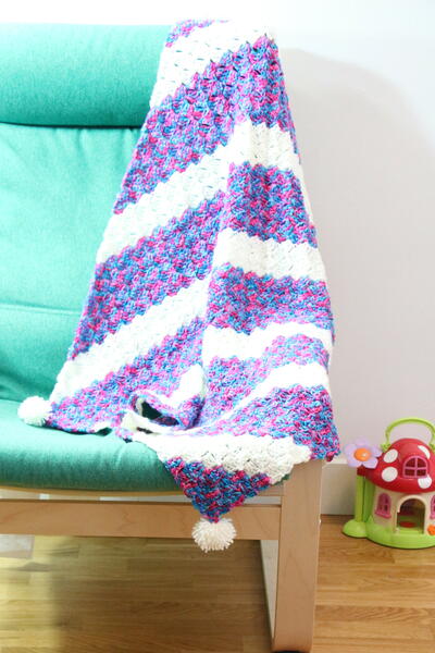 Bubble Gum Baby Blanket Bubble Gum Baby Blanket
