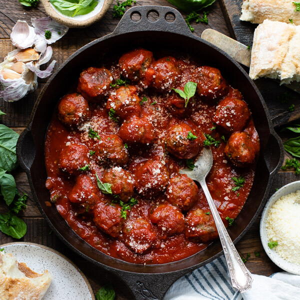 Baked Meatballs Baked Meatballs