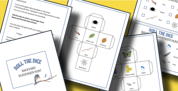 Backyard Scavenger Hunt Backyard Scavenger Hunt