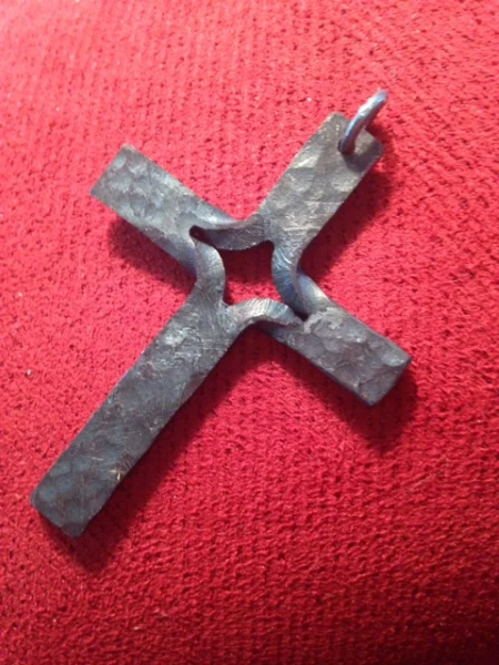 Split Steel Cross Metalwork DIY Split Steel Cross Metalwork DIY