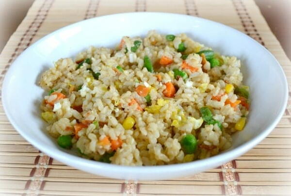 Easy Veggie Fried Rice Easy Veggie Fried Rice