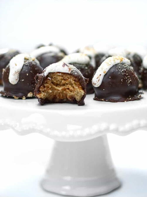 Smores Truffles S’mores Truffles
