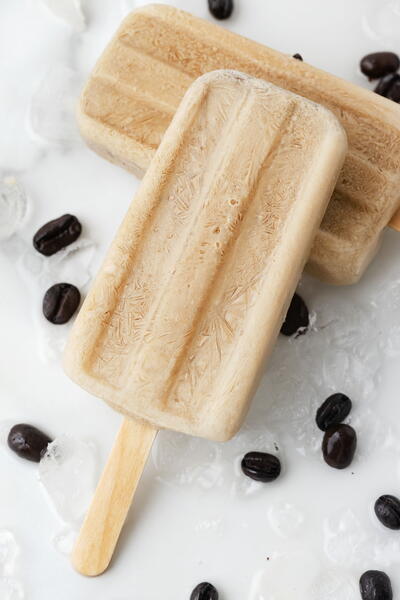 Creamy Coffee Pops Creamy Coffee Pops