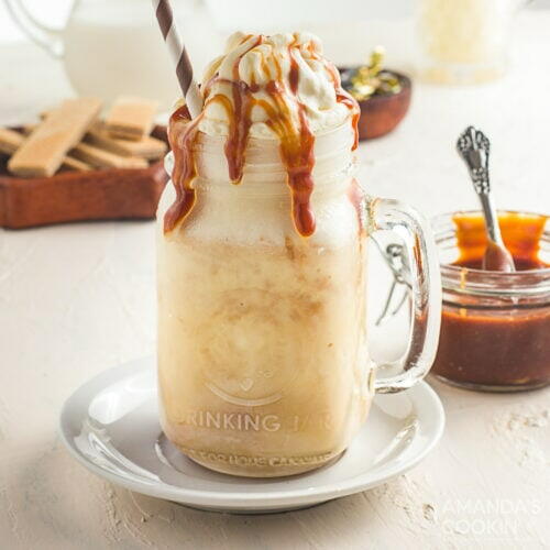 Salted Caramel Milkshake Salted Caramel Milkshake