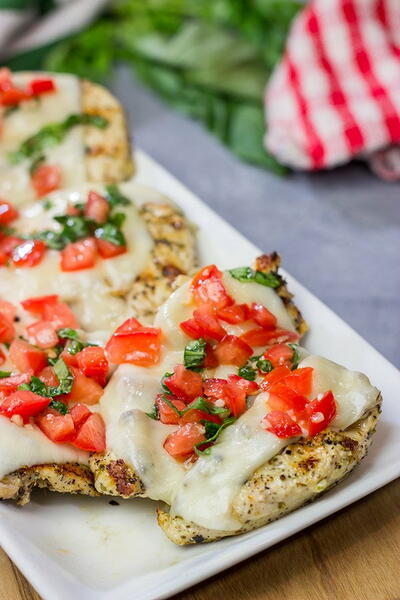 Grilled Bruschetta Chicken Grilled Bruschetta Chicken