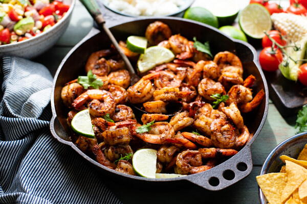 Mexican Shrimp With Fresh Tomato Salad Mexican Shrimp With Fresh Tomato Salad