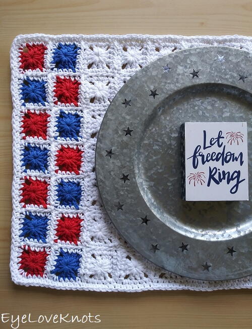 Grannys Scrappy Placemat Granny's Scrappy Placemat