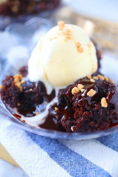 Easy Brownie Cobbler Recipe Easy Brownie Cobbler Recipe