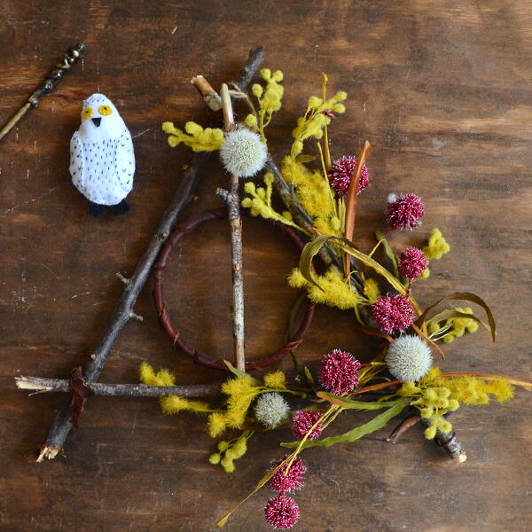 Modern Fall Wreath Modern Fall Wreath