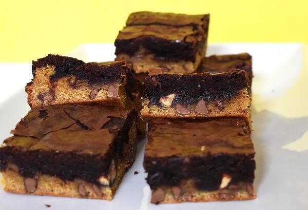 Caramilk Chocolate Layer Brownie Caramilk Chocolate Layer Brownie