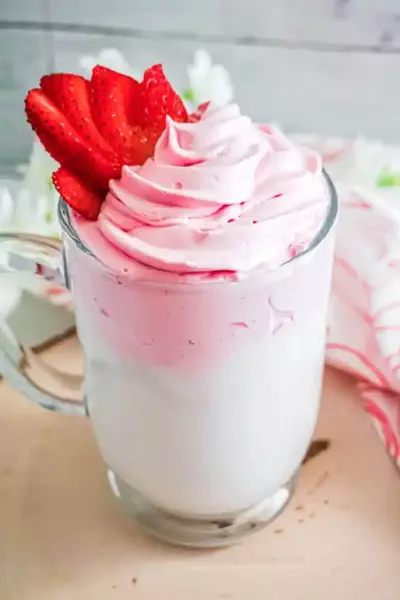 How To Make Whipped Strawberry Milk