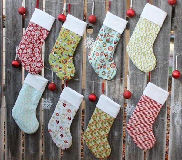 Fat Quarter Christmas Stocking Fat Quarter Christmas Stocking
