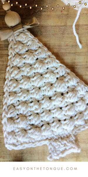 Quick Easy Pebble Christmas Tree Crochet Pattern Quick & Easy Pebble Christmas Tree Crochet Pattern