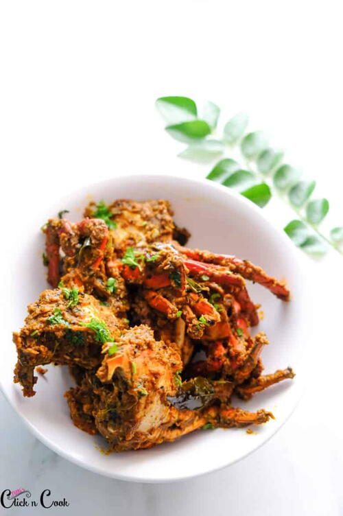 Crab Pepper Masala Crab Pepper Masala