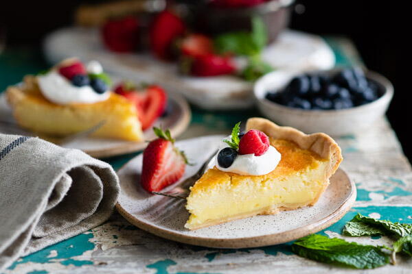 Old-fashioned Lemon Buttermilk Pie Old-fashioned Lemon Buttermilk Pie
