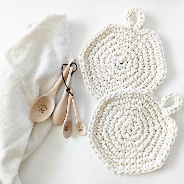 Easy Crochet Hot Pads Easy Crochet Hot Pads