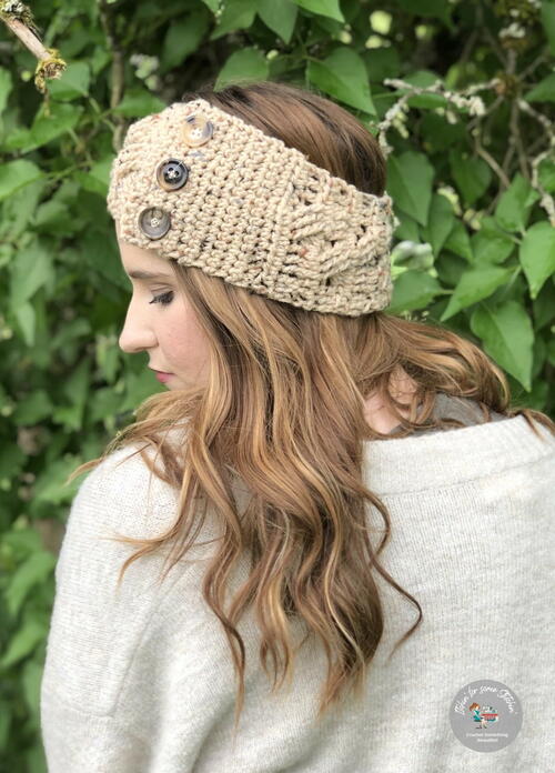 Simply Classic Cable Ear Warmer Simply Classic Cable Ear Warmer