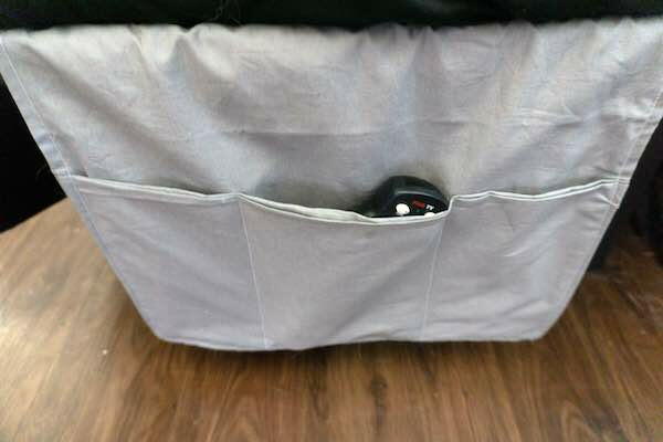 Diy Bedside Or Couch Organizer Diy Bedside Or Couch Organizer