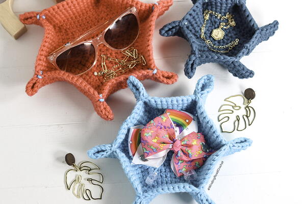 Hexagon Star Basket Hexagon Star Basket