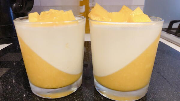 Mango Panna Cotta Mango Panna Cotta