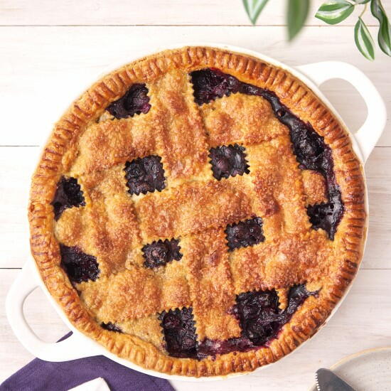 Easy Homemade Blueberry Pie Easy Homemade Blueberry Pie