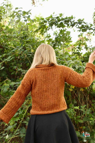 Cinnamon Spiced Ribbed Sweater Cinnamon Spiced Ribbed Sweater