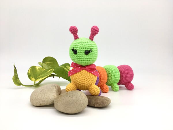 Free Amigurumi Caterpillar Crochet Pattern Free Amigurumi Caterpillar Crochet Pattern