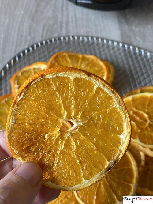 Dehydrated Oranges In Air Fryer