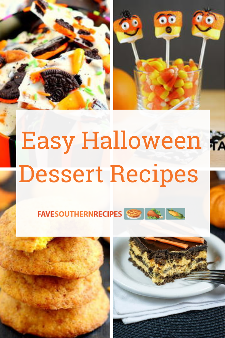 Easy Halloween Recipes: 10 Halloween Dessert Recipes ...