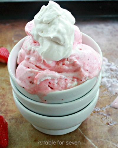 Frozen Strawberry Lemonade Dessert 