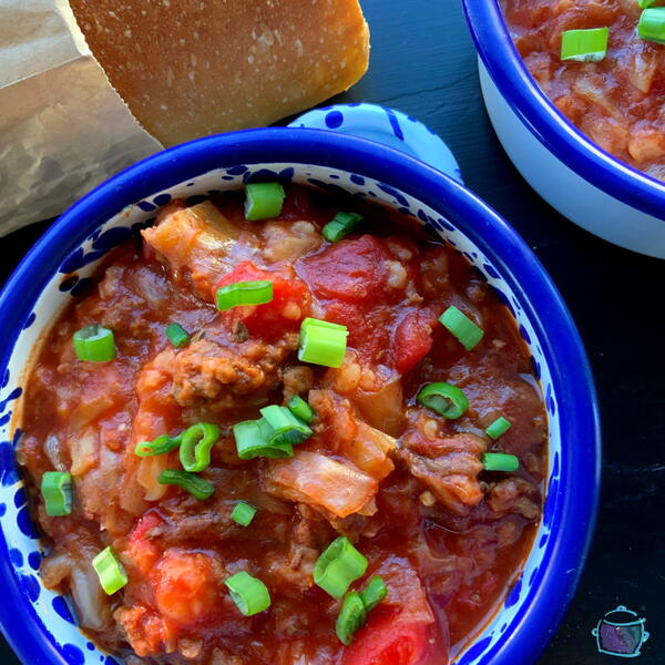 Lazy Slow Cooker Unstuffed Cabbage Lazy Slow Cooker Unstuffed Cabbage