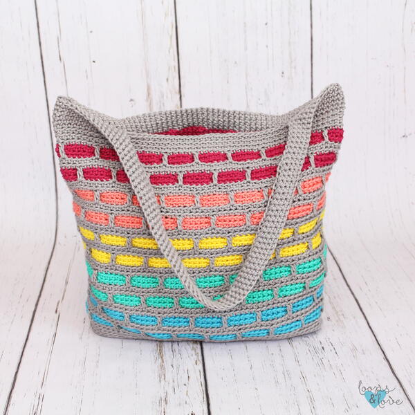 Mosaic Bricks Tote Mosaic Bricks Tote