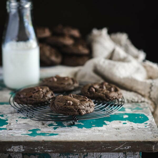 Double Chocolate Chip Cookies Double Chocolate Chip Cookies