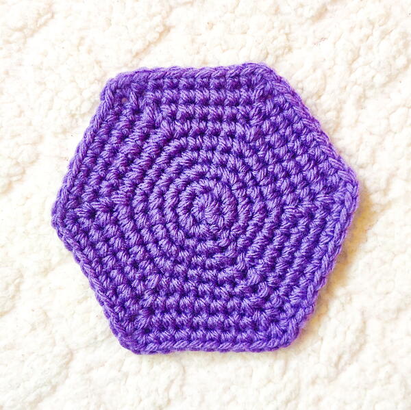 Single Crochet Solid Hexagon Single Crochet Solid Hexagon