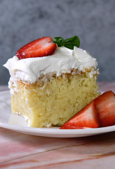 Coconut Tres Leches Cake Coconut Tres Leches Cake