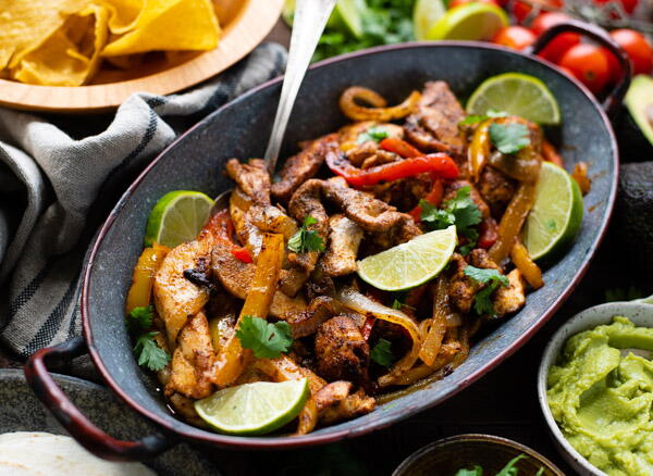 Sheet Pan Chicken Fajitas Sheet Pan Chicken Fajitas