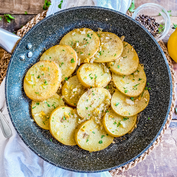Spanish Lemon-pepper Skillet Potatoes Spanish Lemon-pepper Skillet Potatoes