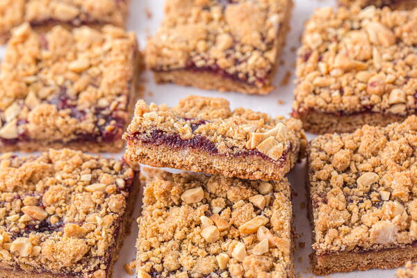 Easy Peanut Butter And Jelly Bars Easy Peanut Butter And Jelly Bars