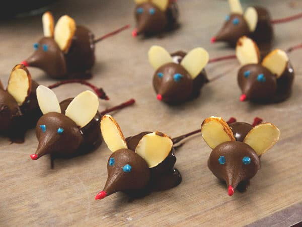 Chocolate Covered Cherry Mice Chocolate Covered Cherry Mice