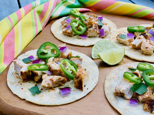 Easy Chicken Tacos